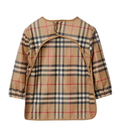 burberry check bib